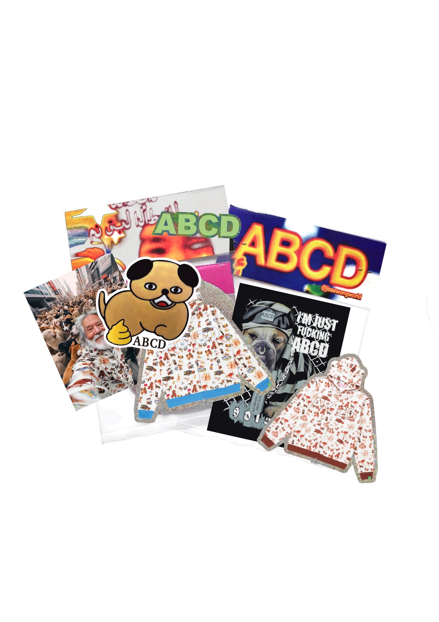 ABCDog 4 STICKER PK