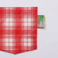 ABCD PLAID LOGO POCKET TEE/ White