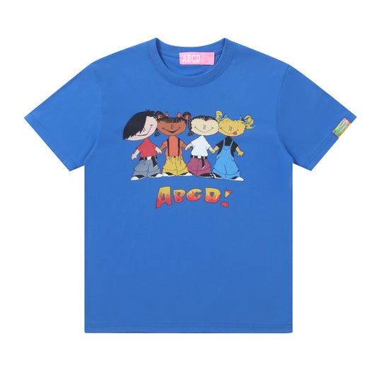 ABCD KIDS TEE/ Blue