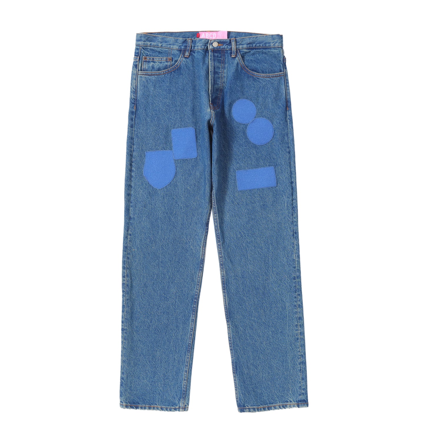 ABCD regular washed denim