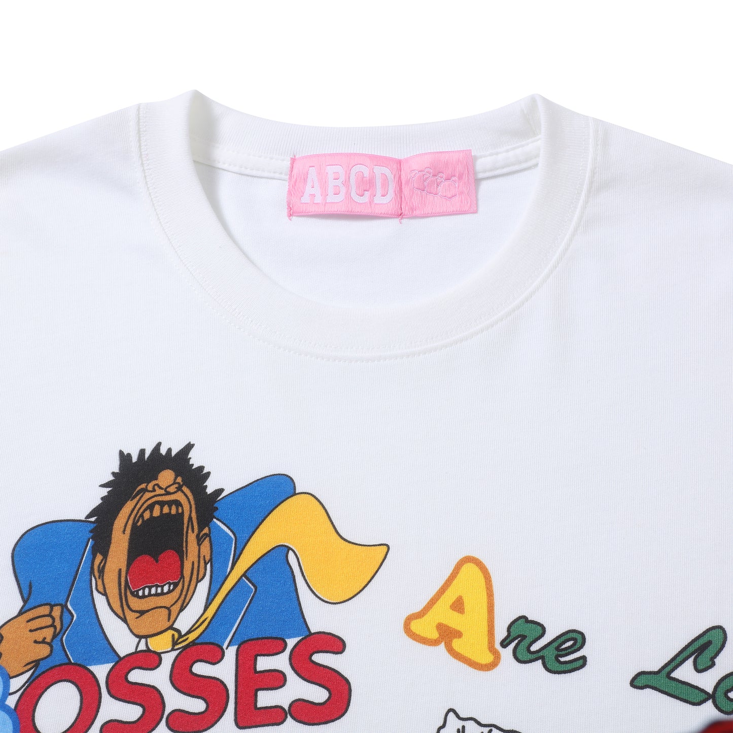 ABCD Boss TEE/ White