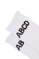 ABCD by Josewong crew socks—2 pack